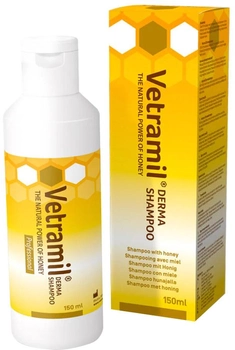 Шампунь для собак з особливими проблемами подразнення шкіри Vetramil Derma Shampoo 150 мл (8717438010915)