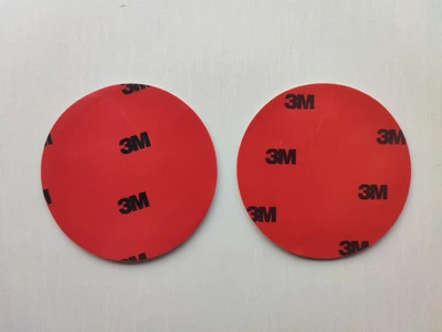 3M скотч круглый 60 мм для крепления видеорегистратора2 шт.