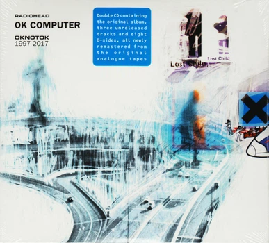 Музыкальный CD диск Radiohead – OK Computer OKNOTOK 1997 2017 (2 CD) (фирменный)