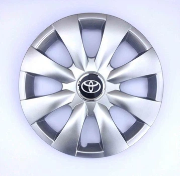 Колпаки SJS 316 R15 4штуки серебристые +эмблема по выбору(SJS 316)