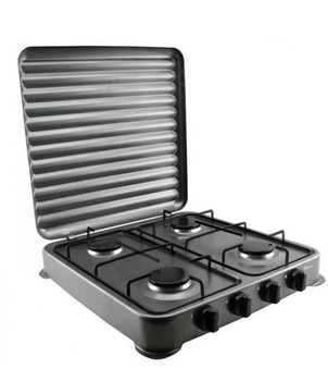Настольная плита на газе Domotec MS-6604 на 4 конфорки