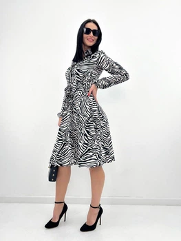 Повседневное женское платье миди Fashion 46/48 белый