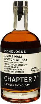 Віскі Monologue Single Malt Scotch Tomintoul 11 YO 0.7 л 52.5% в подарунковій упаковці (5060846370250)