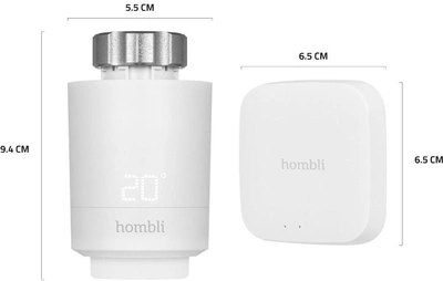 Zestaw inteligentnego termostatu grzejnikowego Hombli Starter kit (HBPP-0113)
