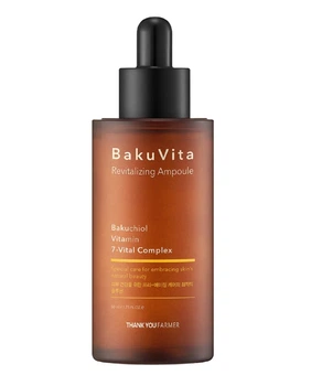 Восстановительная сыворотка с бакучиолом и витаминами C и E Thank You Farmer BakuVita Revitalizing Ampoule 50 мл