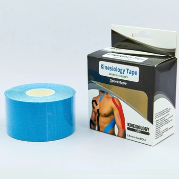 Кинезио тейп в рулоне 5см х 5м (Kinesio tape) эластичный пластырь KN-0841-3
