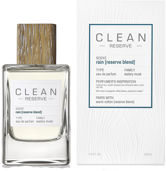 Woda perfumowana unisex Clean Reserve Blend Rain 100 ml (0874034007508)