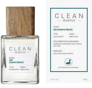 Woda perfumowana unisex Clean Reserve Blend Rain 30 ml (0874034014810)