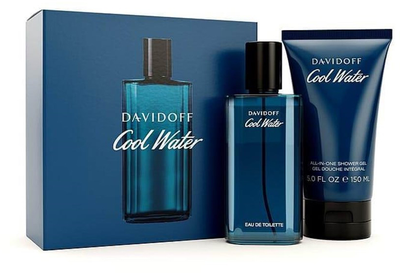 Zestaw męski Davidoff Cool Water Man Woda toaletowa 75 ml + Żel pod prysznic 150 ml (5709927370535)