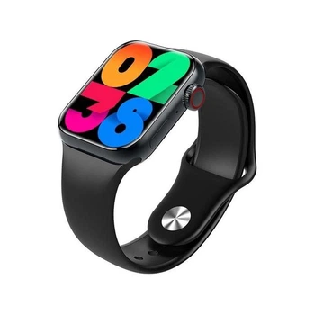 Смарт часы Smart Watch GS9 Pro Max 45 mm Black [с украинским меню, amoled экраном и 2 ремешками]