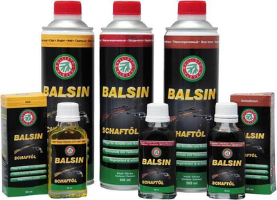 Олія для догляду за деревом Balsin 50мол. Темно-коричневе