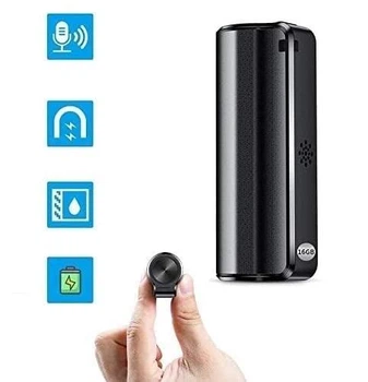 Мощный мини диктофон с магнитом и голосовой активацией записи JNN Q70 8gb