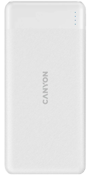 УМБ Canyon Powerbank 10000 mAh PB-109 White (CNE-CPB1009W)