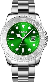Женские часы Skmei 9295SIGN Silver-Green