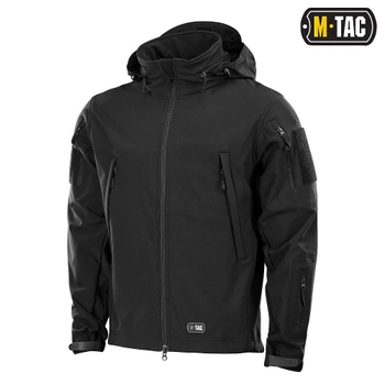 M-tac комплект Black куртка, штани з тактичними наколінниками, термобілизна, плитоноска, сумки M