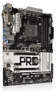 Материнская плата ASRock X370 Pro4 (sAM4, AMD X370, ATX) б/у