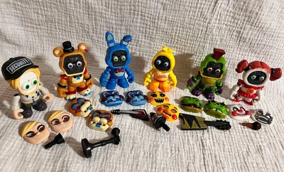 Набор фигурок ФНАФ FNAF Аниматроники Пять ночей с Фредди 6 фигурок (80905)