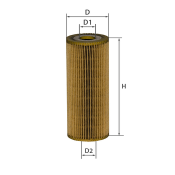 Фільтр масляний FORD, VOLKSWAGEN, AUDI, SEAT Smartex OE18033ECO (OE 640/1 / WL7008 / OX 143D / HU 726/2 x )