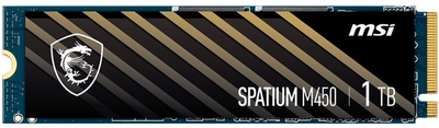 SSD диск MSI Spatium M450 1TB M.2 2280 NVMe PCIe 4.0 3D NAND (S78-440L920-P83 / S78-440L980-P83)