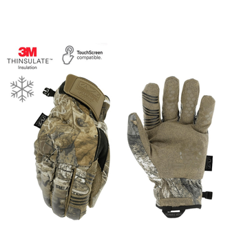 Перчатки Mechanix SUB35 тактические зимние камуфляжные размер XXL