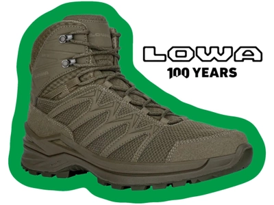 Ботинки тактические Lowa innox pro gtx mid tf ranger green (Темно-зеленый) UK 8/EU 42