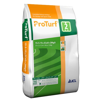 Удобрение для газонов Pro Turf 15+5+5+16CaO+2MgO (2М) ICL 25 кг