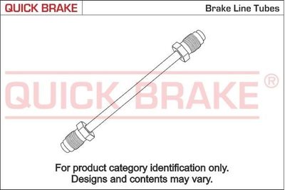 CU-0650A-A QUICK BRAKE Трубка гальмівна 0.65m Quick Brake (CU0650AA)