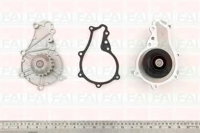 WP6318 FAI Насос охолоджуючої рідини FAI Auto Parts (WP6318)