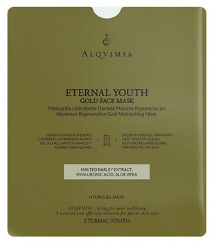 Маска для обличчя Alqvimia Eternal Youth Gold Ansiktsmask 1 шт (8420471013101)