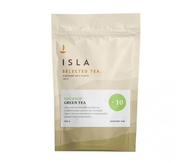 Чай зеленый Isla Soursop №10 с саусепом 100 г