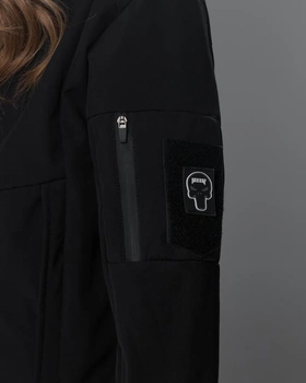 Куртка Softshell BEZET Робокоп 2.0 чорний - XS