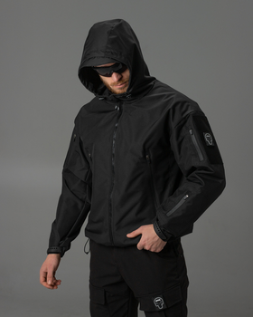 Куртка вітровка BEZET STALKER чорний - XL