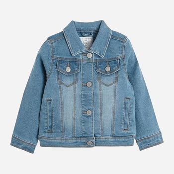 Дитяча джинсова куртка для дівчинки Cool Club CJG2411440 104 см Блакитна (5903977186492)