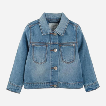 Дитяча джинсова куртка для дівчинки Cool Club CJG2410626 110 см Блакитна (5903977132314)