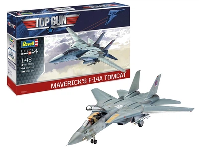 Сборная модель Revell F-14A Tomcat Top Gun 1:48 (4009803038650)