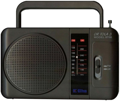 Радиоприемник Eltra Tola 3 Black (5907727026236)