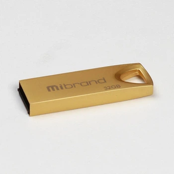 Флешка для ноутбука Flash Mibrand USB 2.0 Taipan 32Gb Gold (MI2.0/TA32U2G)