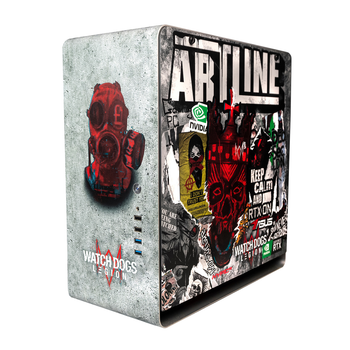 Корпус QUBE HAWK Aluminum Printed LEGION (QBX4A_WBNU3PL)