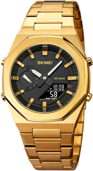 Мужские часы Skmei 1816GDBK Gold-Black