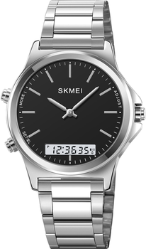 Мужские часы Skmei 2120SIBK Silver-Black