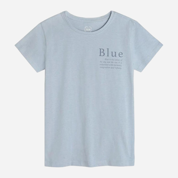 Підліткова футболка для дівчинки Cool Club CCG2422107 140 см Блакитна (5903977231741)