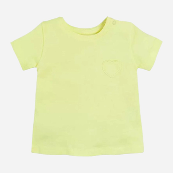 Koszulka dziecięca dla dziewczynki Cool Club CCG2401835 92 cm Żółta (5903977213273)