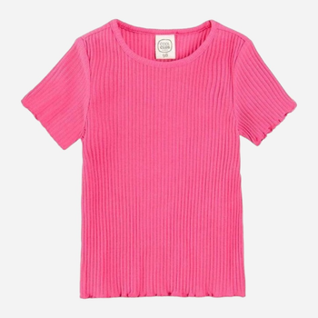 Koszulka dziecięca dla dziewczynki Cool Club CCG2412713 128 cm Różowa (5903977311030)