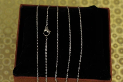 Цепь Xuping Jewelry корда 45 см 1 мм серебристая
