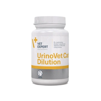 Харчова добавка для котів VetExpert UrinoVet Dilution Cat, 45 капсул