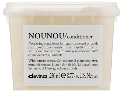 Поживний кондиціонер Davines Nourishing Nounou Conditioner для Ущільнення ламкого та пошкодженого волосся 250 мл (8004608275886)