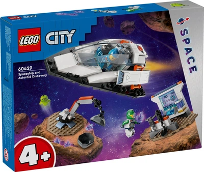 Конструктор LEGO City Космический корабль и исследование астероида 126 деталей (60429)