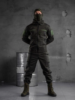 Тактичний костюм софтшел олива aura 0 k XL