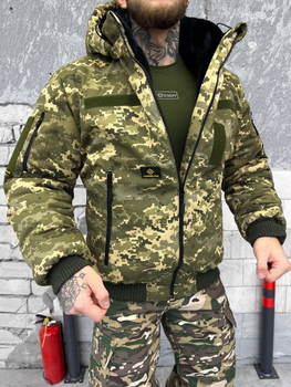 Утеплена куртка logostac піксель M