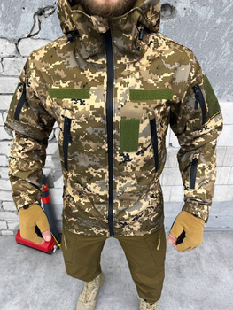 Демісезонна куртка logostac піксель M